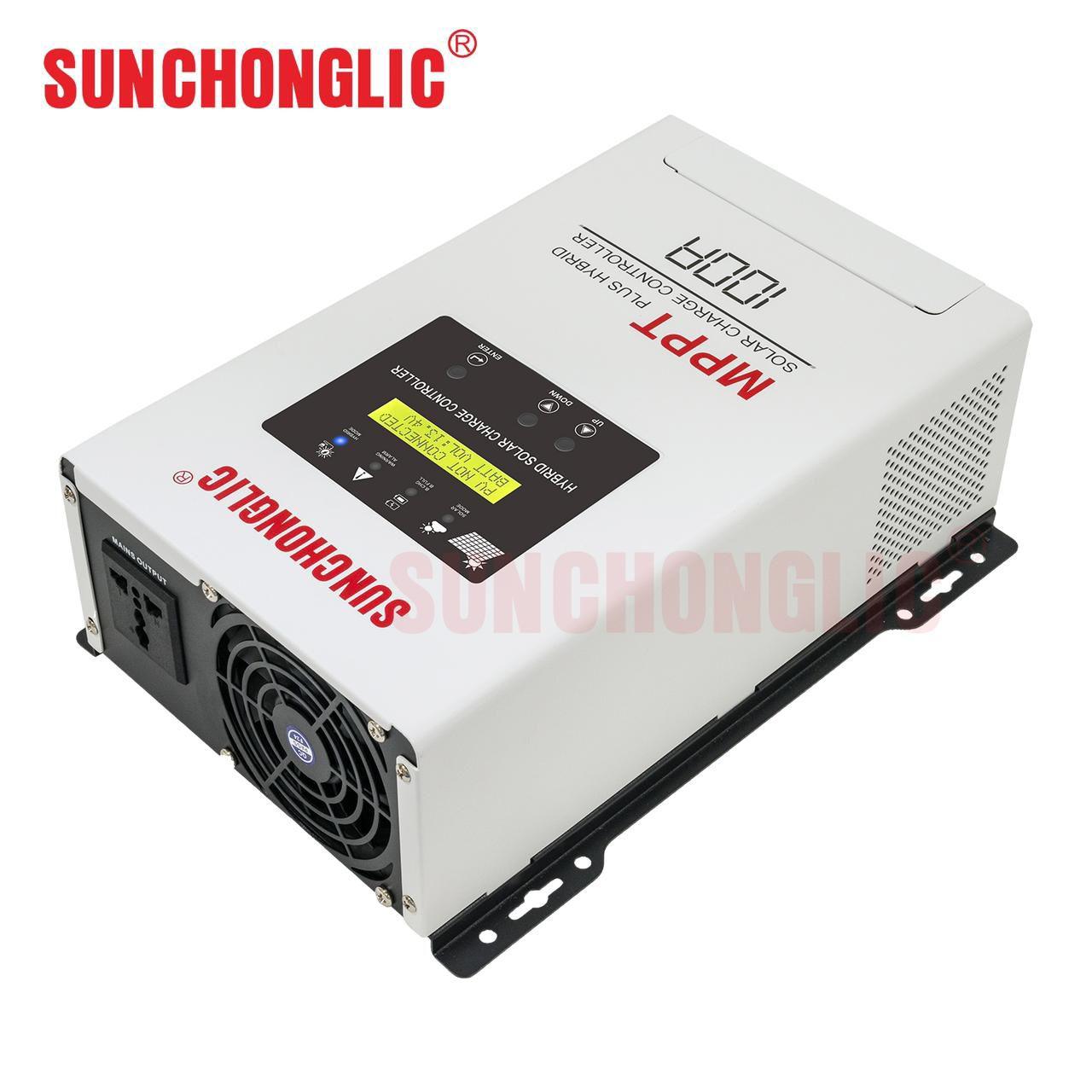 Sunchonglic Hybrid MPPT Solar Charge Controller 100A With UPS Function