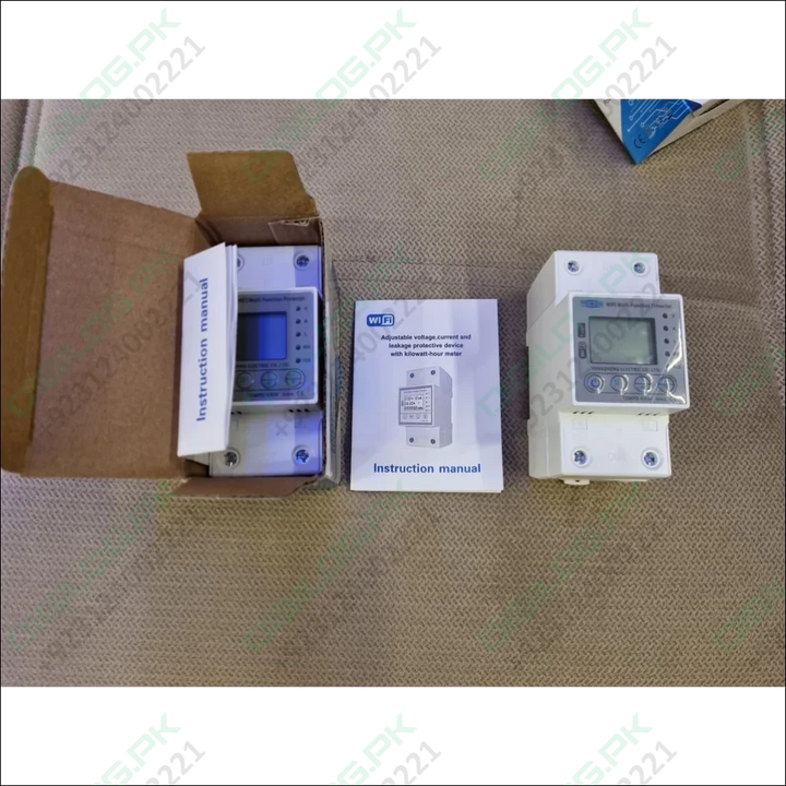 Tomzn 63a Wifi Smart Switch Tuya Energy Meter Kwh Metering Circuit Breaker Timer With Voltage Current And Leakage Protection