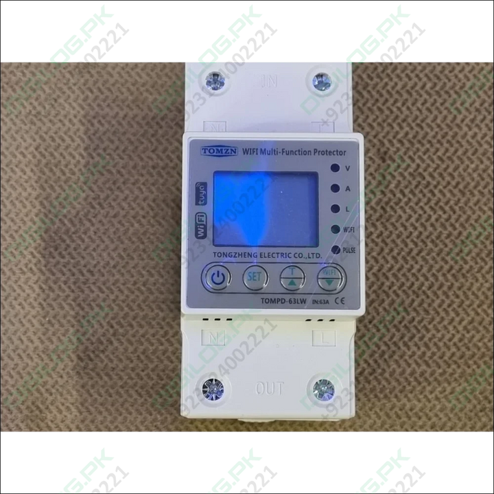 Tomzn 63a Wifi Smart Switch Tuya Energy Meter Kwh Metering Circuit Breaker Timer With Voltage Current And Leakage Protection