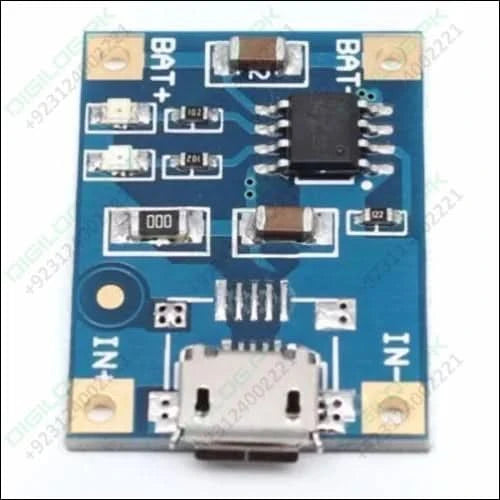 TP4056 Lithium Battery And 18650 Charger Module 1A 3.7V