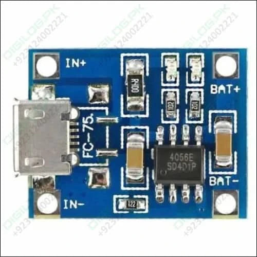 TP4056 Lithium Battery And 18650 Charger Module 1A 3.7V