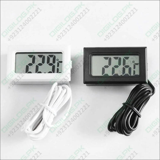 Tpm10 Digital Thermometer Temperature Sensor Tester Meter Fy-10 With Metal Sensor