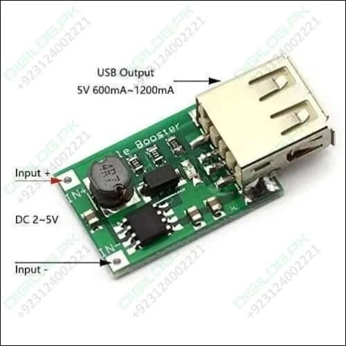 USB 1200 mA Dc 2V To 5V ToDc 5V Voltage Step Up Boost Converter Module