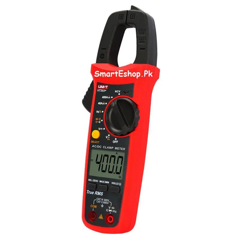 Uni-T UT203+ Digital Clamp Multimeter DC AC Current Voltmeter 400-400A