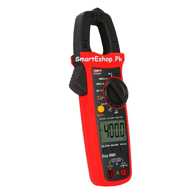 Uni-T UT203+ Digital Clamp Multimeter DC AC Current Voltmeter 400-400A