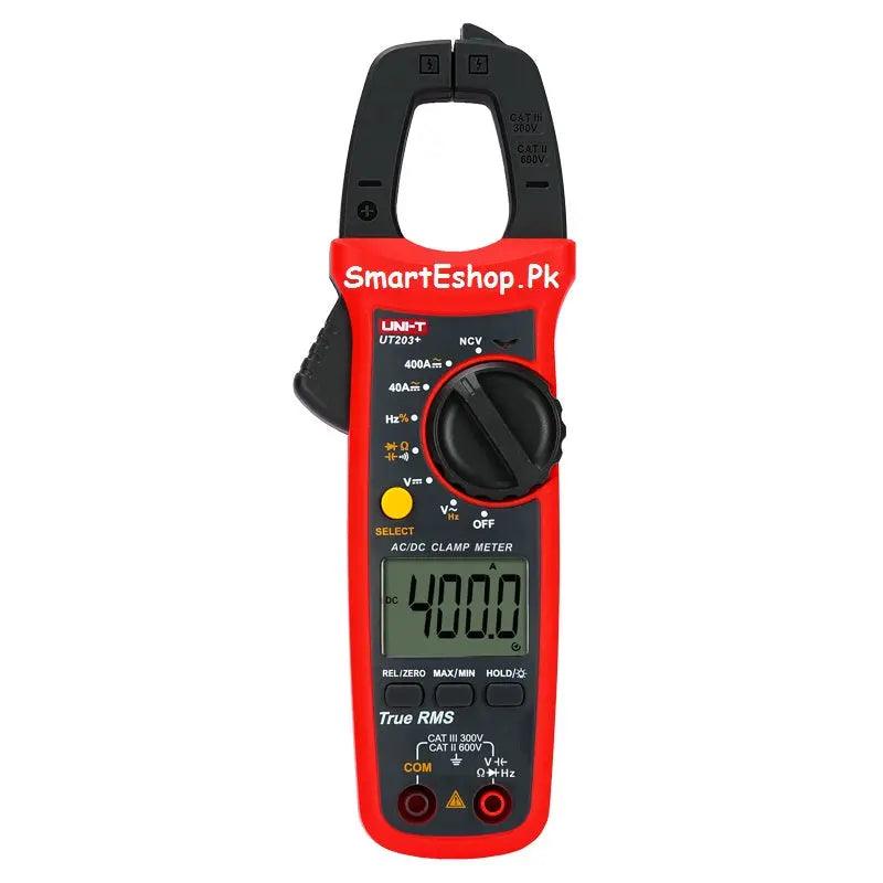 Uni-T UT203+ Digital Clamp Multimeter DC AC Current Voltmeter 400-400A