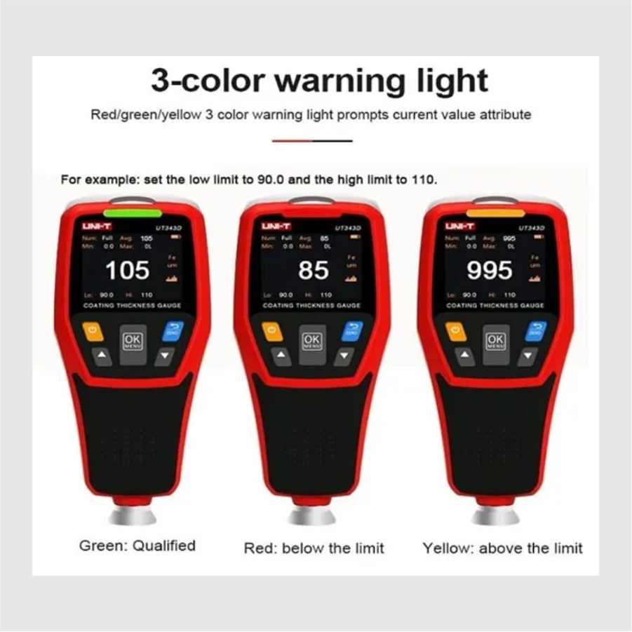 UT343D Coating Thickness Gauge