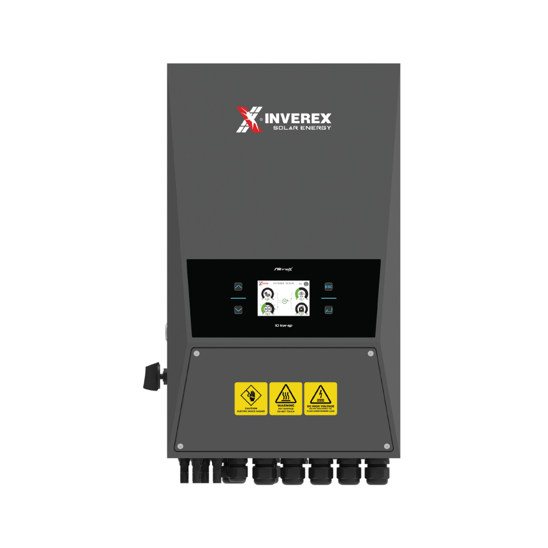Inverex Nitrox 10KW 48V Hybrid Solar Inverter – Single Phase, PV16000W