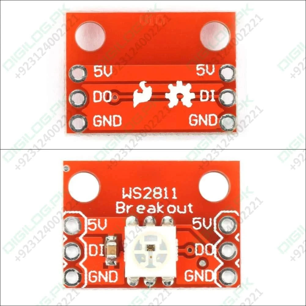 WS2812 RGB LED Breakout Board Module | Smart Addressable LED for Arduino & Projects