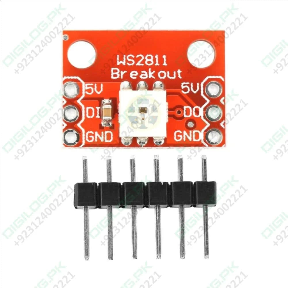 WS2812 RGB LED Breakout Board Module | Smart Addressable LED for Arduino & Projects