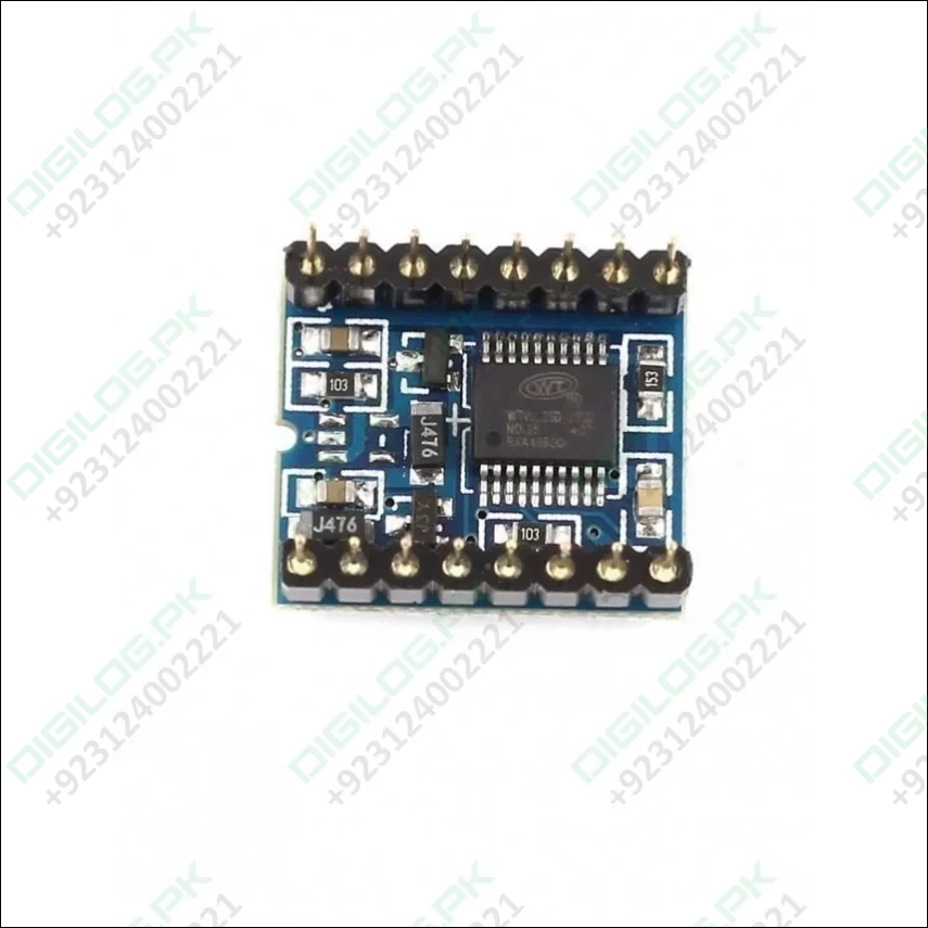 Wtv020sd-16p Music Module Mp3 Module For Arduino In Pakistan