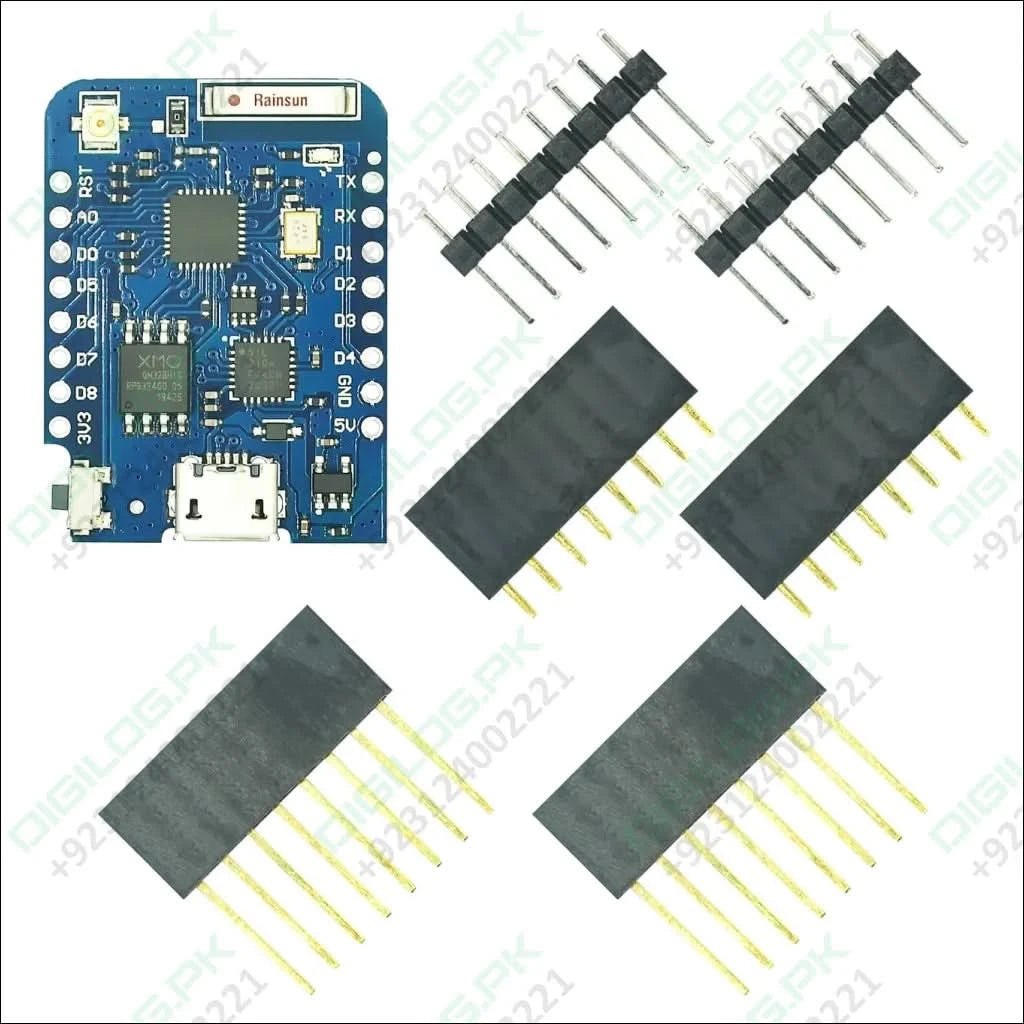 WEMOS D1 Mini Pro With External Antenna Connector Without Antenna