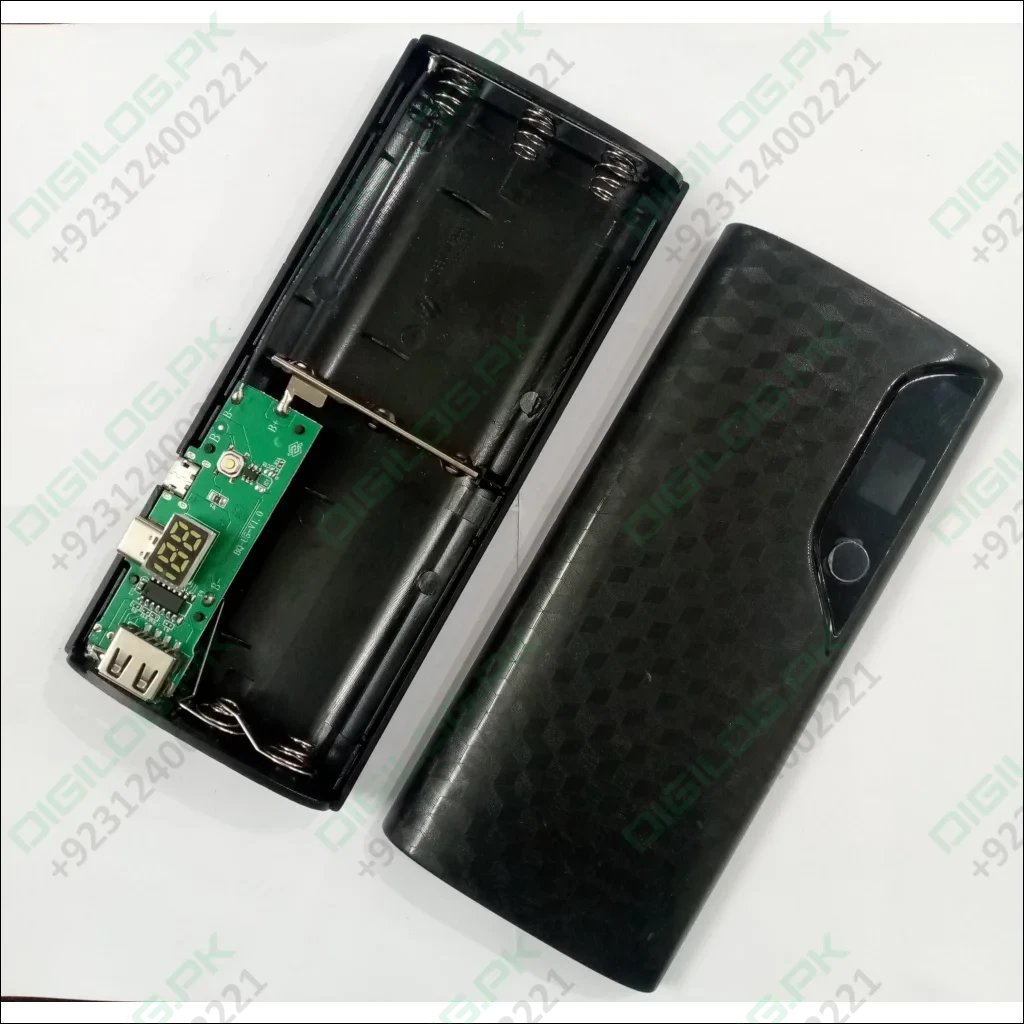 Solderless Lcd Display Dual Usb Diy Power Bank Module In Pakistan