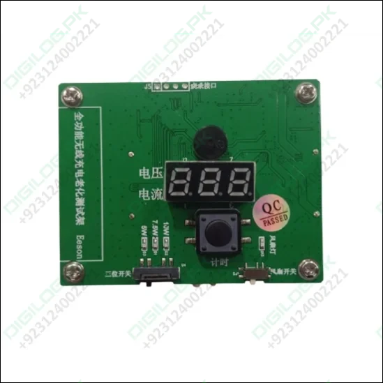 Wireless Charger Tester Smart Watches QI Wireless Charger Tester Voltage Current Load PCB Detector for Apple iWatch Galaxy Watch Wireless Chargers
