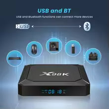 X98K | 10GB-128GB | Android 15 | 8K | Bluetooth