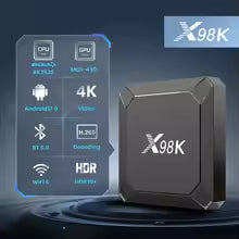 X98K | 10GB-128GB | Android 15 | 8K | Bluetooth