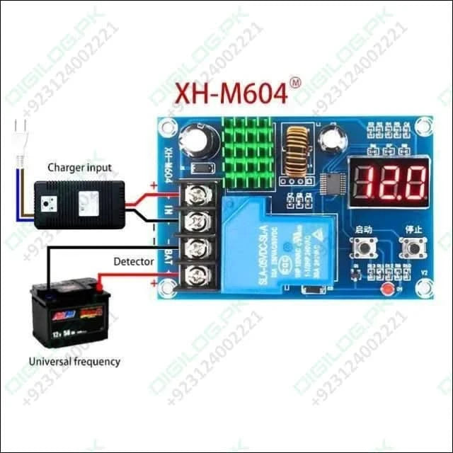 Xh-m604 Battery Charger Control Module Dc 6-60v Storage Lithium Battery Charging Control Switch Protection Board In Pakistan