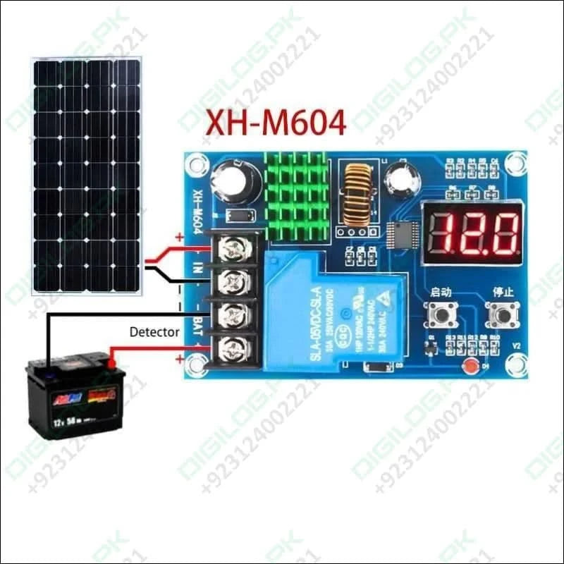 Xh-m604 Battery Charger Control Module Dc 6-60v Storage Lithium Battery Charging Control Switch Protection Board In Pakistan
