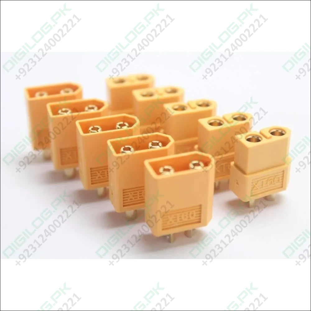 Xt60 Xt-60 Male Female Bullet Connectors Plugs For Rc Lipo Battery In Pakistan