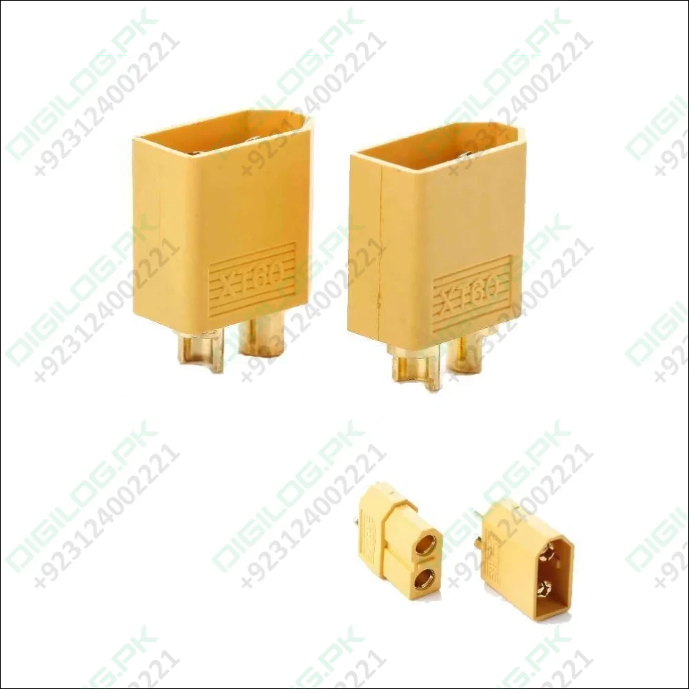 Xt60 Xt-60 Male Female Bullet Connectors Plugs For Rc Lipo Battery In Pakistan