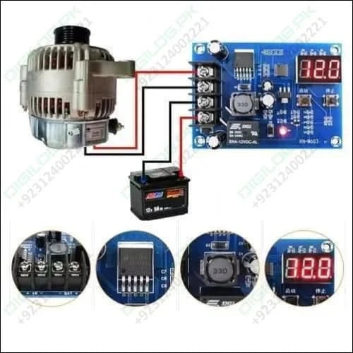 Xh-m603 Battery Charging Control Module Dc 12v-24v Voltage Charging Discharge Monitor Relay Switch Battery Protection Board