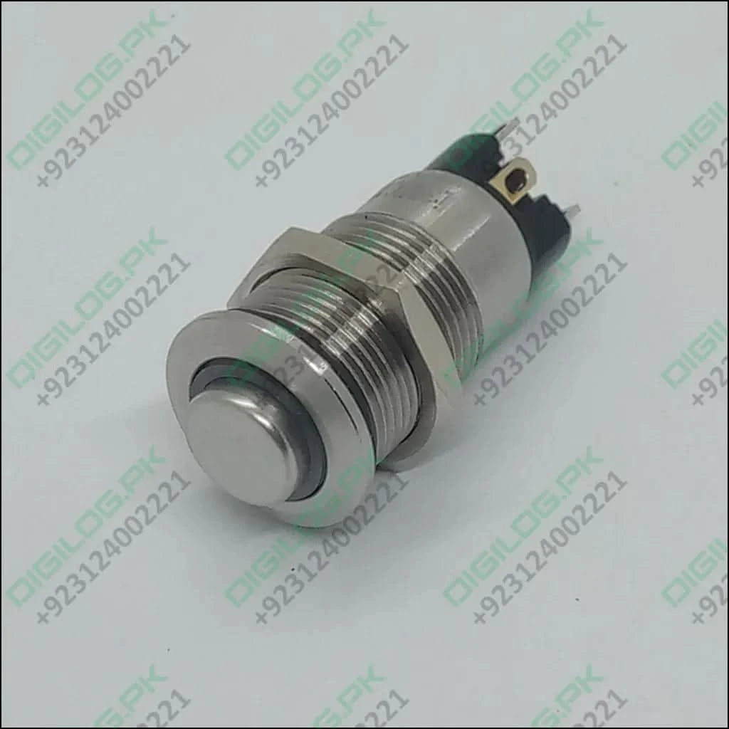 ZLQ-B5V 12mm Waterproof Metal Push ON Push OFF Button Switch With Power Indication