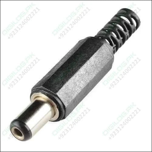 Dc Power Connector Male 5.5mm External X 2.1mm Internal Dia