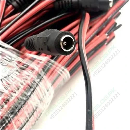12v Dc Female Connector Power Cable Wire Dc Jack Female in Pakistan
