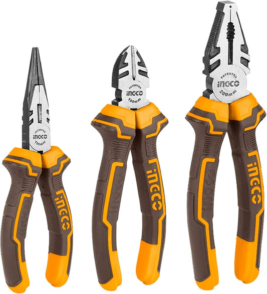 INGCO 3pcs Pliers SET HKPS08318