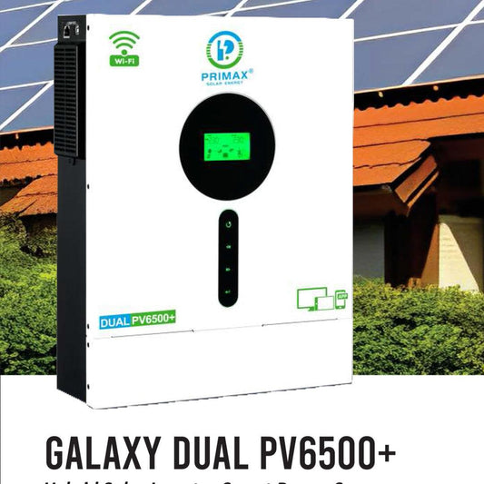 MPPT SOLAR INVERTER – GALAXY DUAL PV6500+ 5.6KW