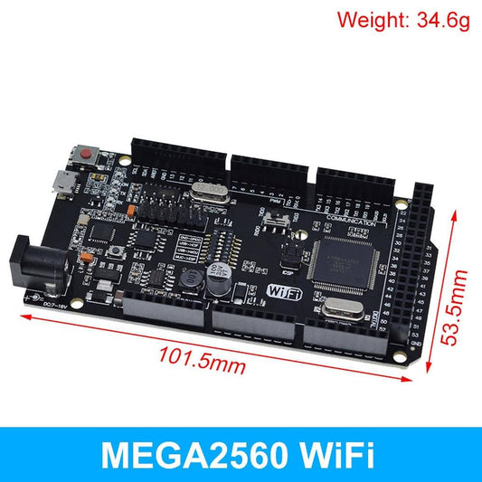 Mega2560 + WiFi R3 ATmega2560 with ESP8266 (32Mb Memory) – All-in-One Development Board