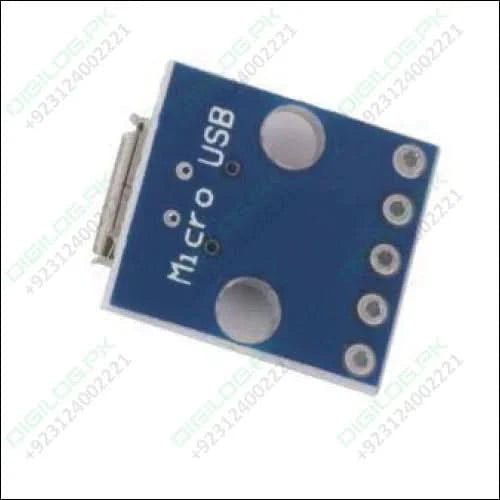 Female Micro Usb To Dip 5-pin Bread Board Power Supply Breadboard Power Supply