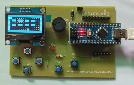 NanoBoy – The Arduino Gaming Console for Learning and Creativity