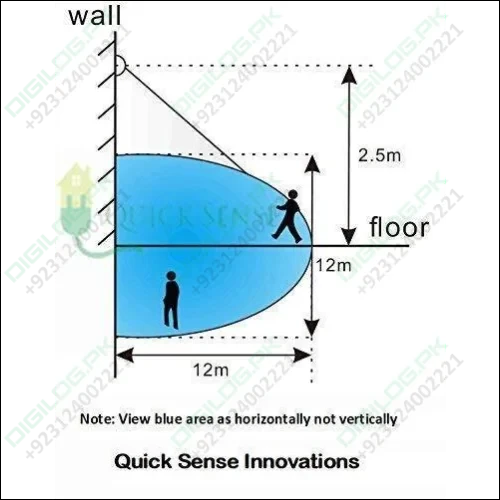 220V Automatic Infrared PIR LED Motion Sensor Detector Switch
