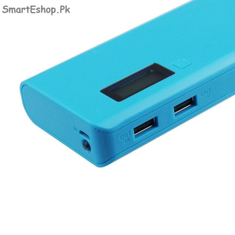 Solderless LCD Display Dual USB DIY Power Bank Module In Pakistan (5 Cell Power Bank Casing)