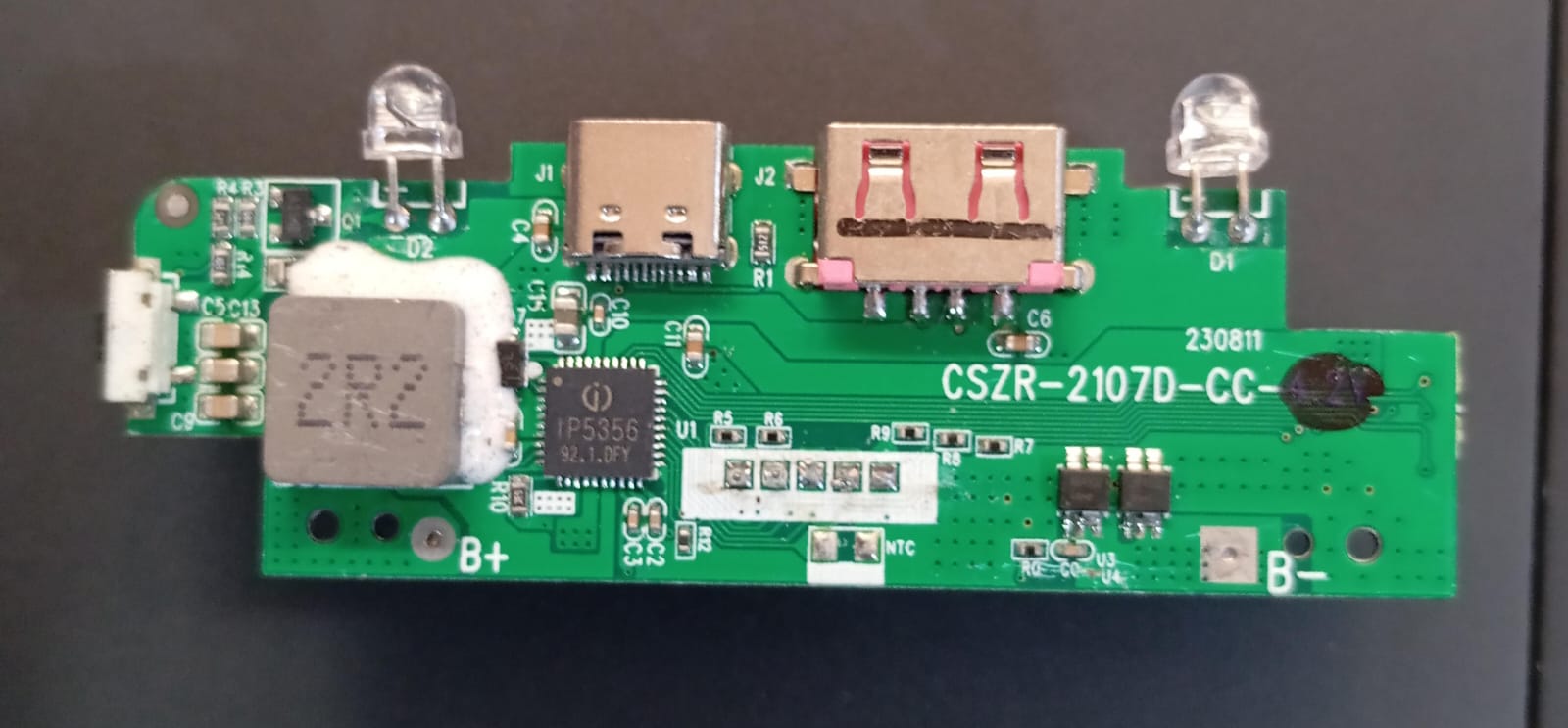 Power Bank Charging Module Board – CSZR-2107A-5356 (4.35V) ( stock LOT )