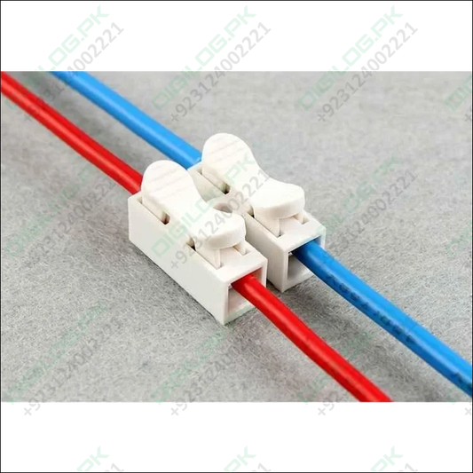 2 Point Quick Connector Cable Clamp Terminal Block Spring Connector Wire