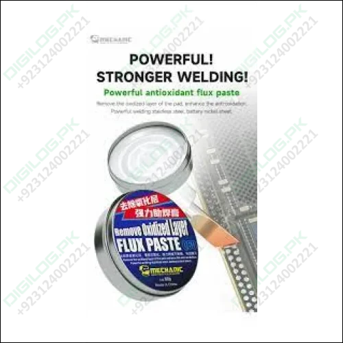 MECHANIC Q60 Powerful Antioxidant Flux Paste Enhance the Anti-oxidation Remove Oxidized Layer Flux Paste Soldering Repair Paste 60g