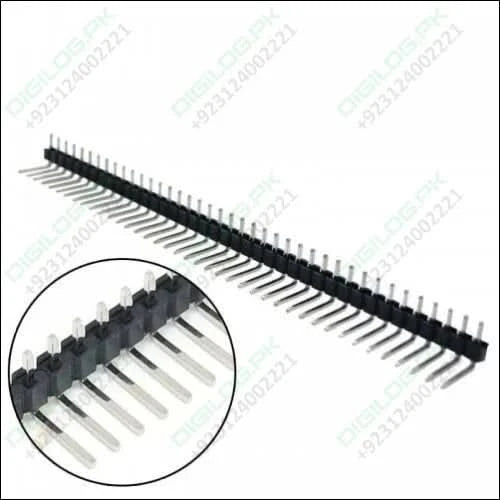 40 Pin 90 Degree Right Angle Male Header Break Away Bent Header