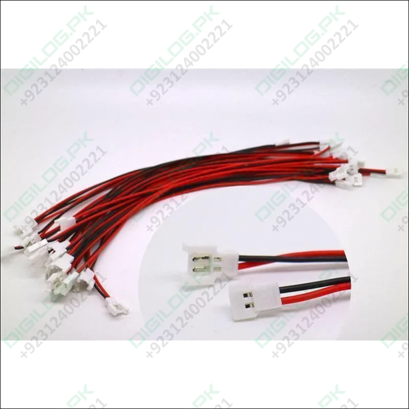 Mini Micro Jst2.0 Losi 2.0mm 2-pin Connector Plug Male Female With Wire In Pakistan
