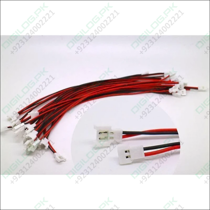 Mini Micro Jst2.0 Losi 2.0mm 2-pin Connector Plug Male Female With Wire In Pakistan