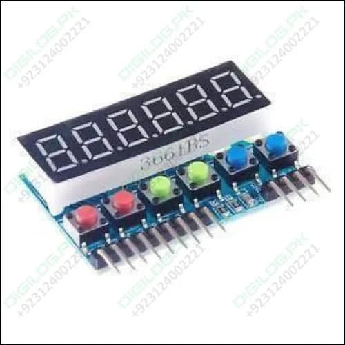 6-digit 8 Segment Tube Led Display Module Tm1637 For Arduino Raspberry Pi