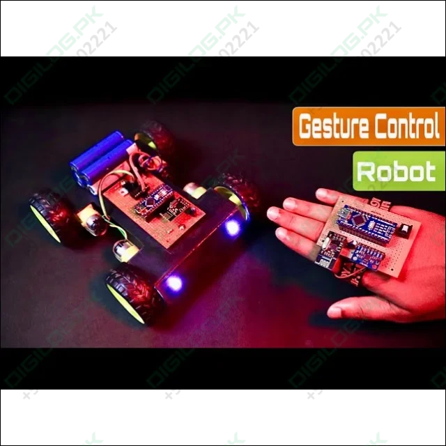 Arduino Gesture Control Robot Just Component