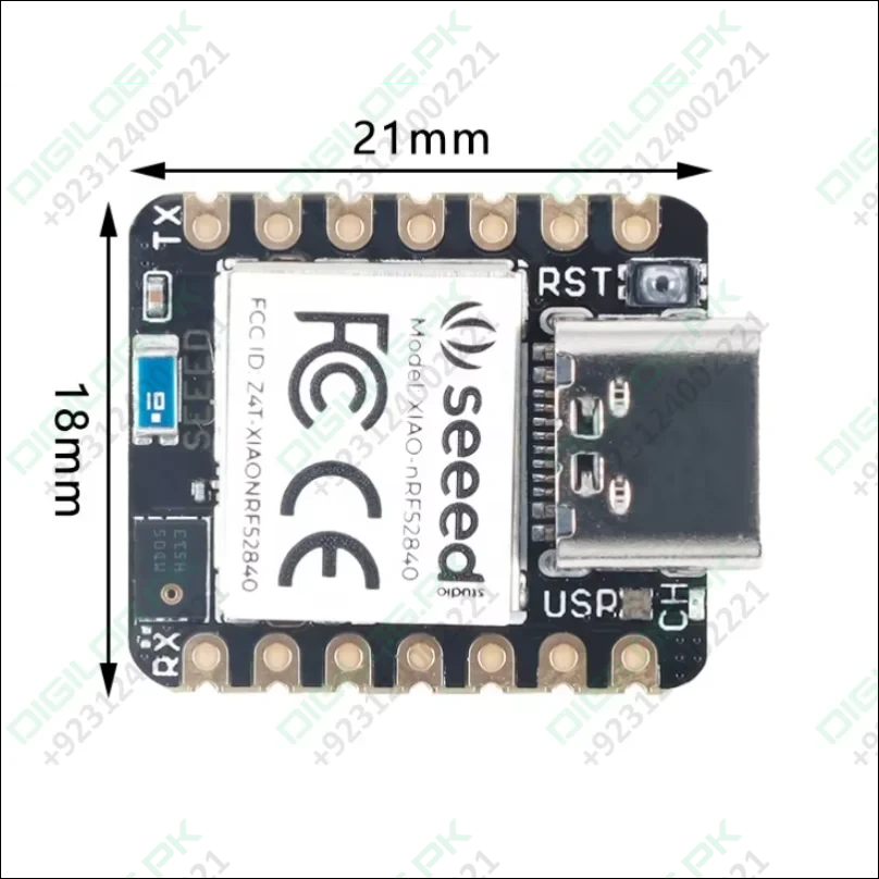 On Demand Seeeduino XIAO BLE SENSE nRF52840 | Bluetooth-compatible BLE 5.0 | Arduino Development Board - Digilog.pk