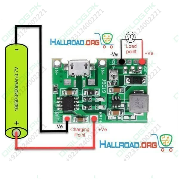 J5019 Hw 357: Versatile Li-ion Charger And Boost Module For a Wide Range Of Applications