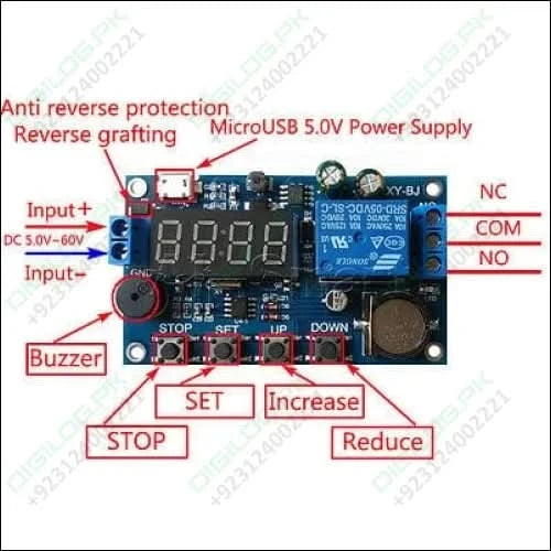 Real-time Timing Switch Relay Module Control Clock Synchronization Delay Timer Controller Board Dc 5v Buy In Pakistan