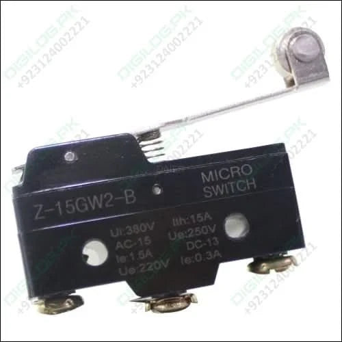 380vac 220vdc 10a Micro Limit Switch Limitswitch Instantaneous Parallel Roller Hinge Lever Plunger Lxw5-11g1