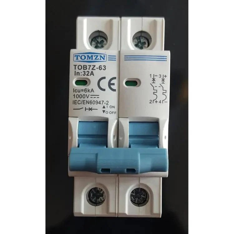 ORIGINAL TOMZN 2P DC Circuit Breaker For Solar